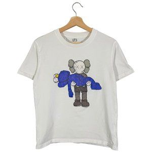 KAWS x Uniqlo "Gone" BFF companion tee white mens size small